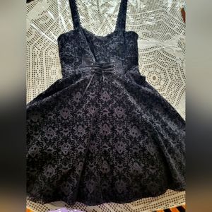The Nightmare Before Christmas Flocked Dress